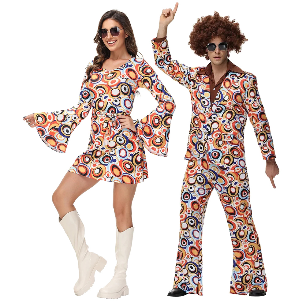 Women'S Fashion From The 70S - Men Women Retro 70s 80s Hippie