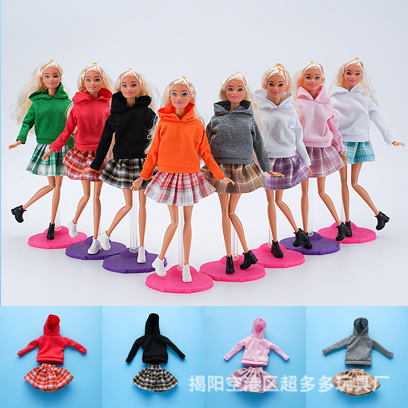 Puff Sleeve Blouse - 1/6 BJD Doll Clothes For Barbie