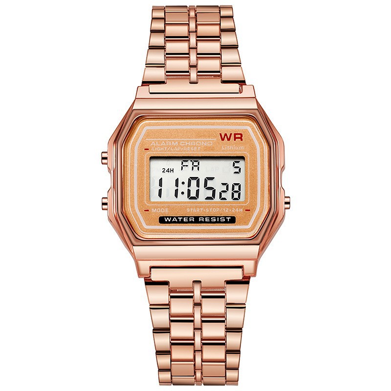 Luxury Rose Gold Women Watches - Women'S Fashion Digital Watch review and price