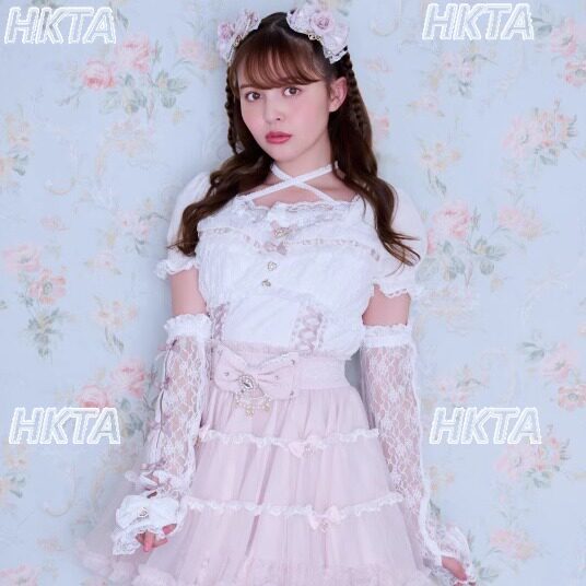 Japanese Jirai Kei Style Sweet - Puff Sleeve Blouse review and price