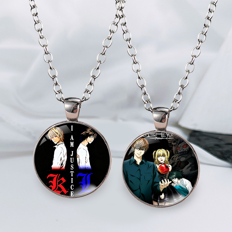 Death Note Time Gem Necklace f - Women Fashion Drawing review and price