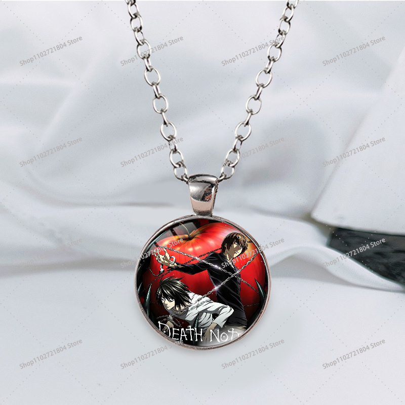 Death Note Time Gem Necklace f - Women Fashion Drawing review and price