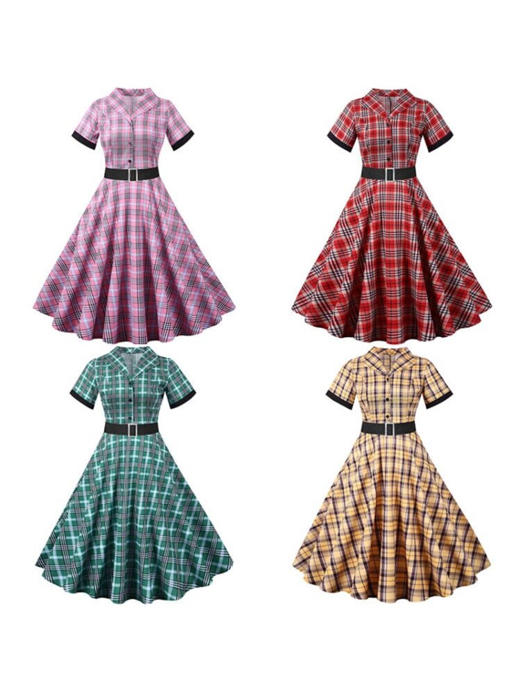 2024 New Fashion Elegant Short - Women'S Fashion In The 1950S review and price