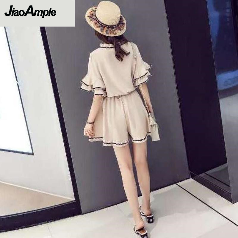 2025 Summer New Shorts Suit Wo - Puff Sleeve Blouse review and price