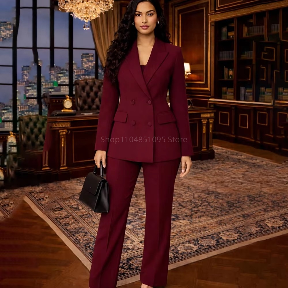 Fashion Chic Burgundy Suits fo - Women'S Fashion Jersey review and price