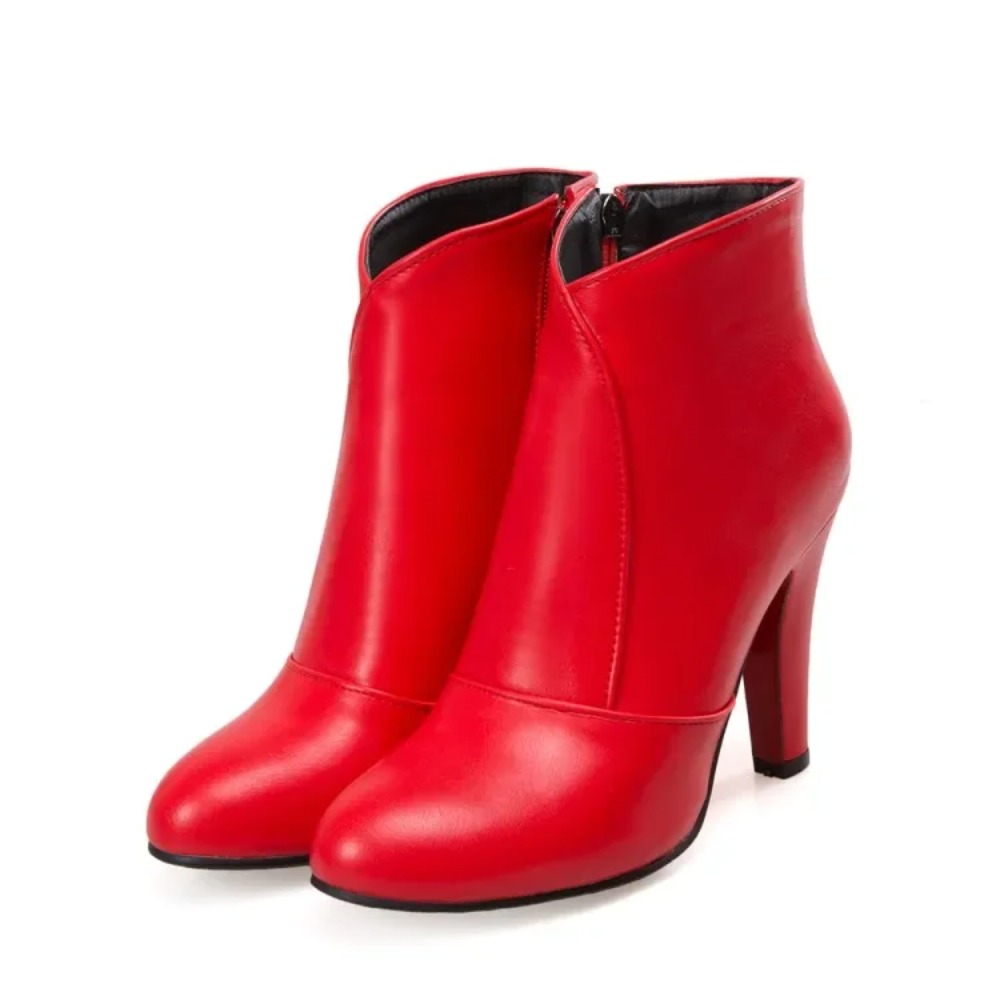 Botas De Mujer Round Toe Ankle - Women'S Fashion Riding Boots review and price
