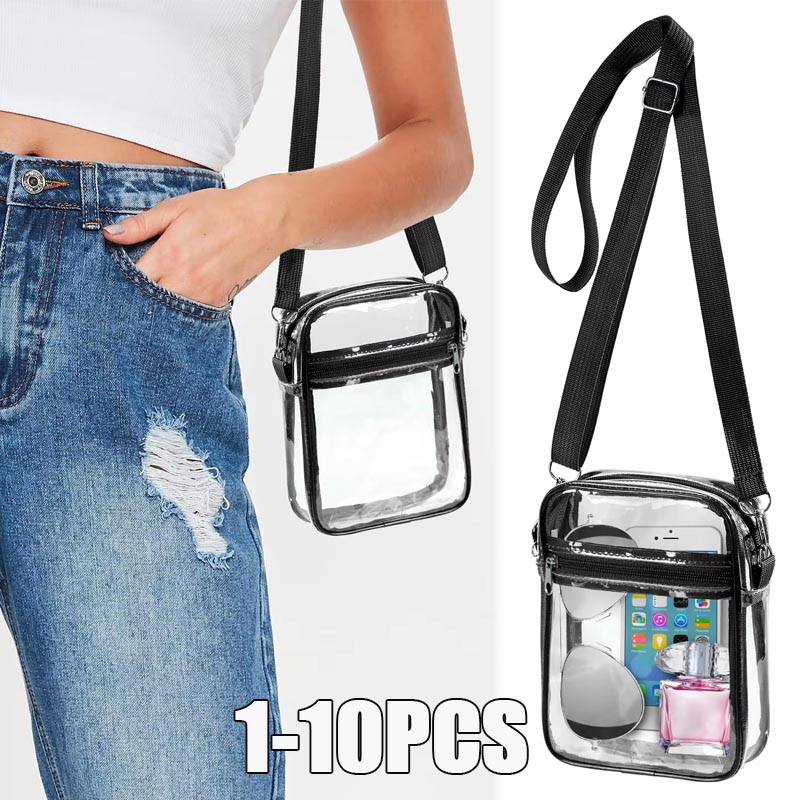 1-10PCS Women Clear Crossbody  - Crossbody Bag Women review and price