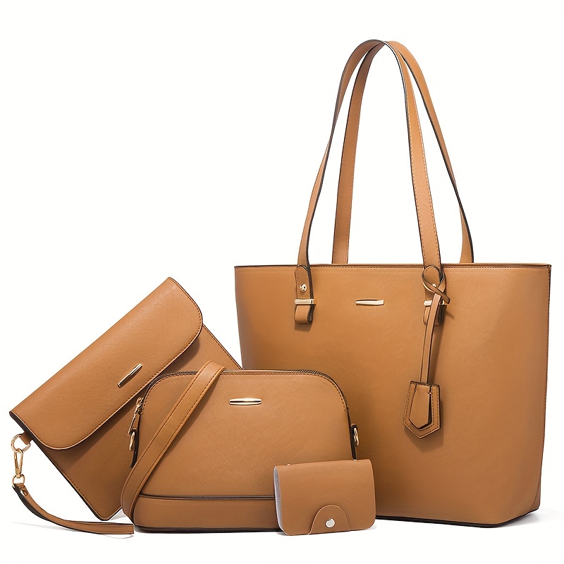 4pcs Fashion Women's Bag Sets  - Crossbody Bag Women review and price