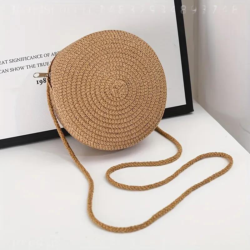 Round Woven Rattan Crossbody B - Crossbody Bag Women review and price