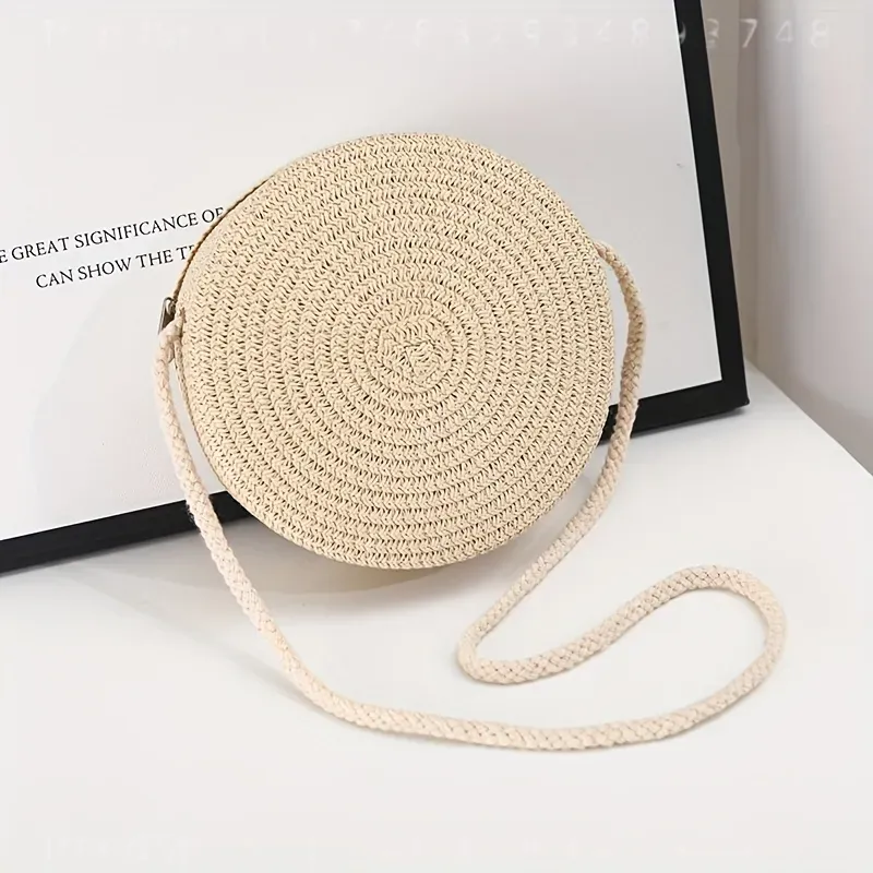 Round Woven Rattan Crossbody B - Crossbody Bag Women review and price